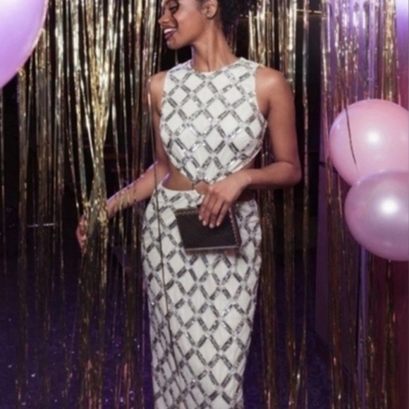 Mac Duggal Dresses & Skirts - Embellished Cutout Gown